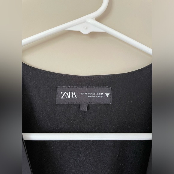 Zara Elegant Black tie Vest size XS - Picture 4 of 4